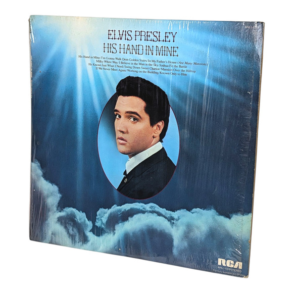Elvis Presley His Hand in Mine LP Vinyl Record Vintage Music Rock and Roll - Picture 3 of 5
